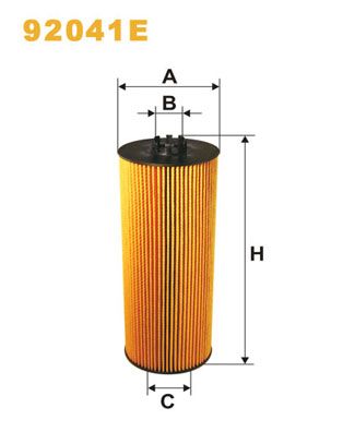 WIX FILTERS Eļļas filtrs 92041E